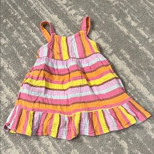 Cat & Jack Colorful Striped Dress